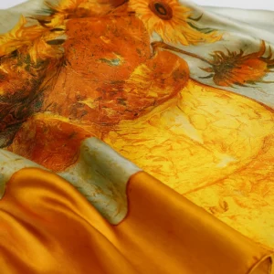 Sunflower Silk Scarf