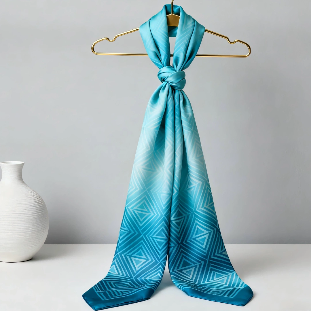 Long Silk Scarf