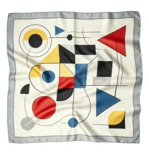 Abstract Artist Print Viscose Scarf