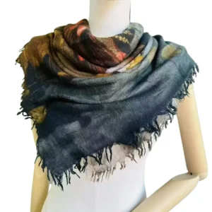 Custom Printing Fine Wool Scarf