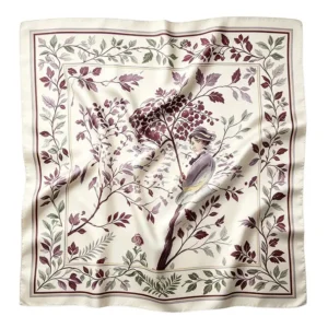 Designer Satin Silk Scarves