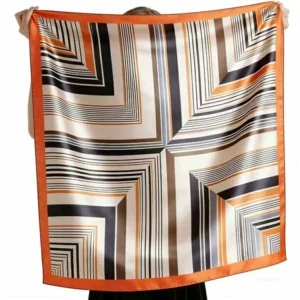 Geometric Striped Patterns Designer Scarves