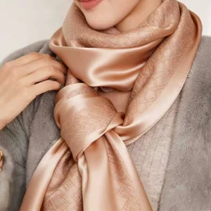 Jacquard Soft Winter Warm Wool Scarf