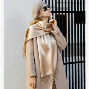Luxury Soft Plain Pure Wool Scarves