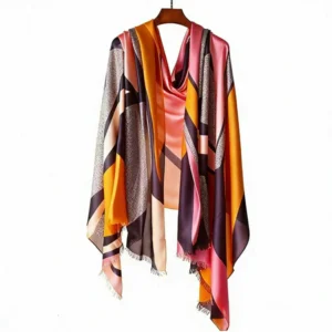 Printing Bright Color Modal Cashmere Scarf