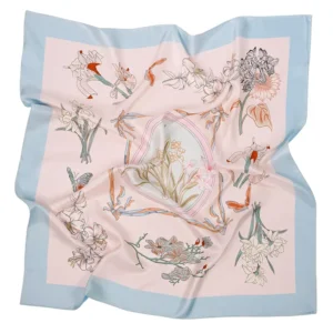 Pure Natural Silk Twill Head Scarf