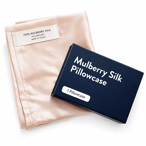 Silk Pillowcase Label & Packaging