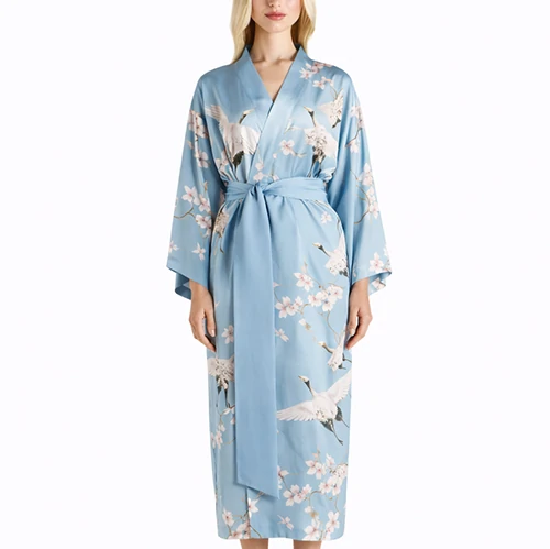 Silk Robe Printing Methods