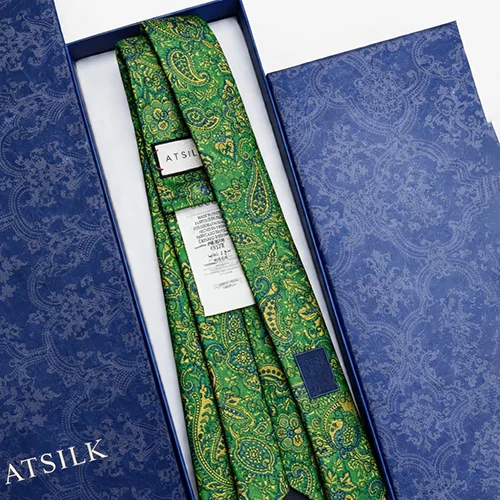 Silk Tie Label & Packaging
