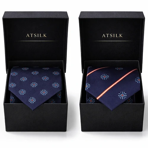 Silk Tie Label & Packaging