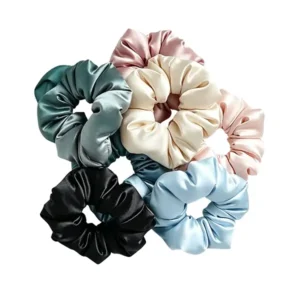 Silk scrunchie