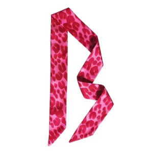 Skinny Satin Silk Ribbon Scarf