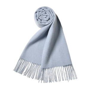 Tassel Wool Blended Long Scarf
