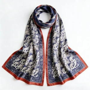 Unisex Silk Infinity Scarf