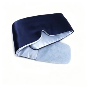 Weighted silk eye mask