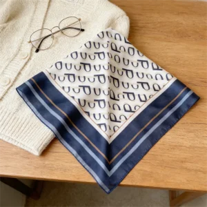 Wool Cashmere Silk Blend Scarf