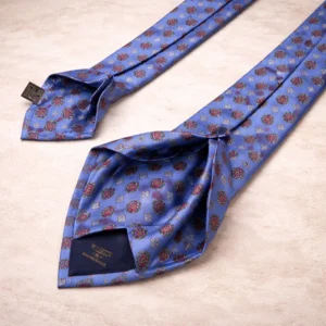 7 Fold Digital Printing Handmade Silk Necktie
