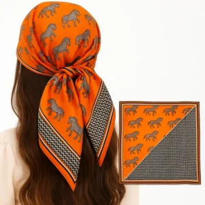 Animal Print Head Scarf