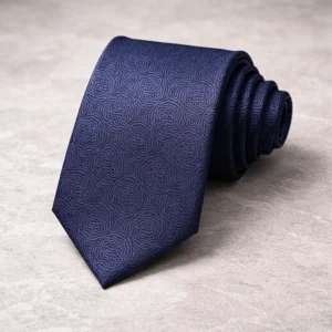 Circular Pattern Best Design Pure Silk Necktie