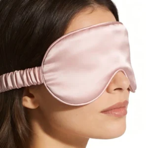Contoured Organic Silk Eye Mask