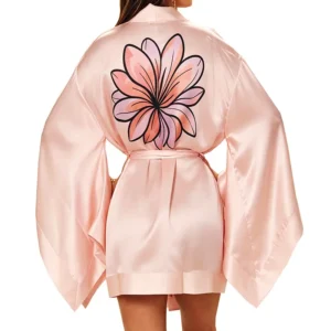 Designer Silk Robe