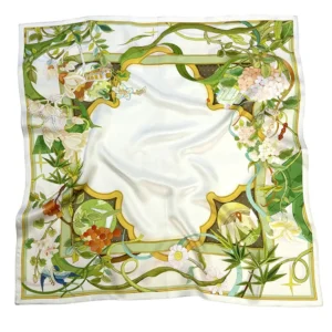 Digital Printing Logo Picture Foulard Head Scarf