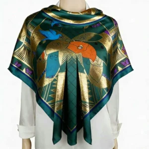 Fashion Twill Style Silk Satin Head Scarf