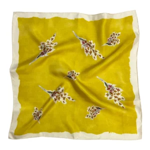 Hand Rolled Hemming Head Silk Scarves