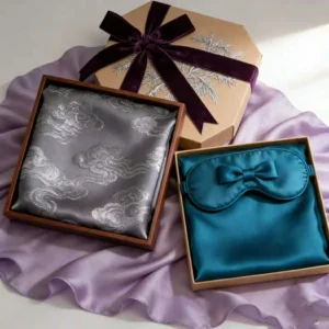 Hidden Zipper Both Side Silk Pillow Case