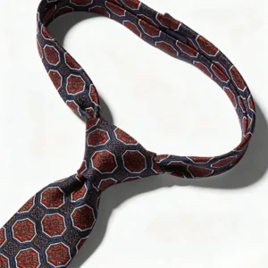 Jacquard Slim Silk Tie