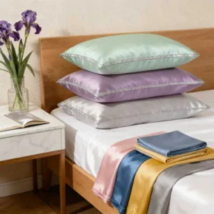 King Size Cooling Silk-Like Bamboo Pillow Case