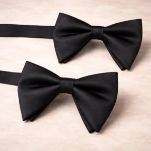 Luxury Pure Silk Big Bow Tie