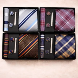 Luxury Stripe Plaid Neckties