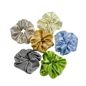 Mulberry silk scrunchie