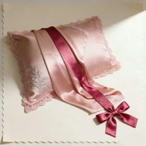 OEKO Certified 100% Mulberry Silk Travel Pillow