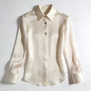 Office Silk Chiffon Shirt Womens
