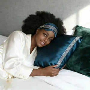 Organic Silky Smooth Satin Pillow Case With Zipper