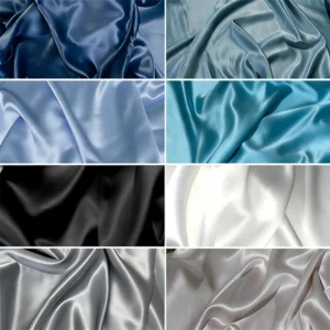 Pure Ice Silk Fabric 6A Top Natural Smooth