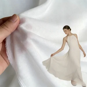 Silk Blend Fabric Italian Fashion Soft Touching
