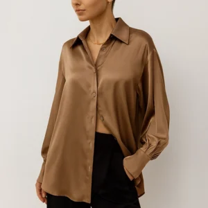 Silk Chiffon Shirt