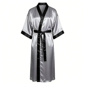 Silk Robe with Hood Boxing Long