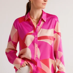 Silk Satin Shirt