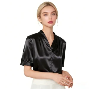 Silk shirt Womens Charmeuse
