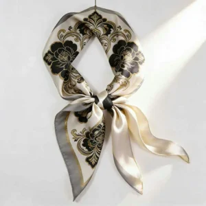Stylish Designer Head Hair Ties Silk Scarf