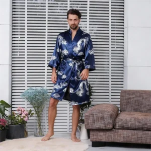 Washable Silk Robe