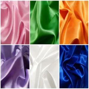 Watered Silk Fabric Soft