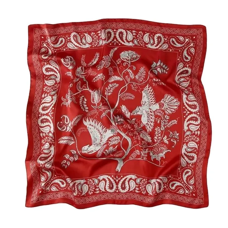 classic paisley silk bandana