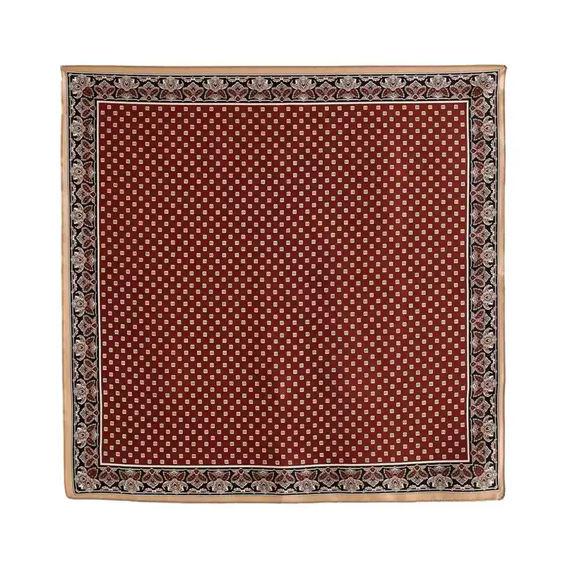 custom paisley silk bandana service