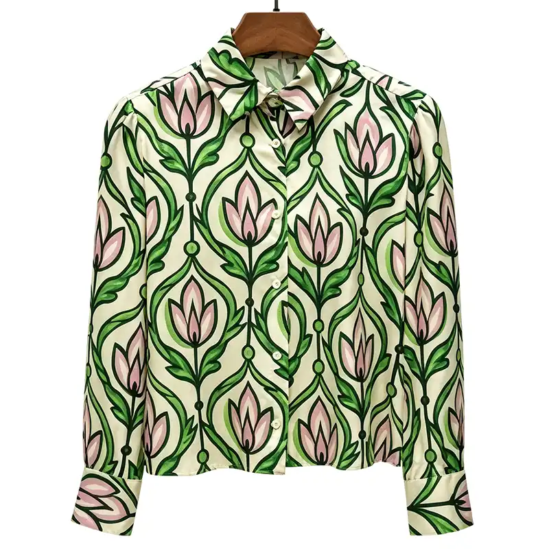 Printed-Silk-Shirt-Womens