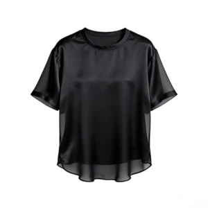 mens silk t shirt Breathable